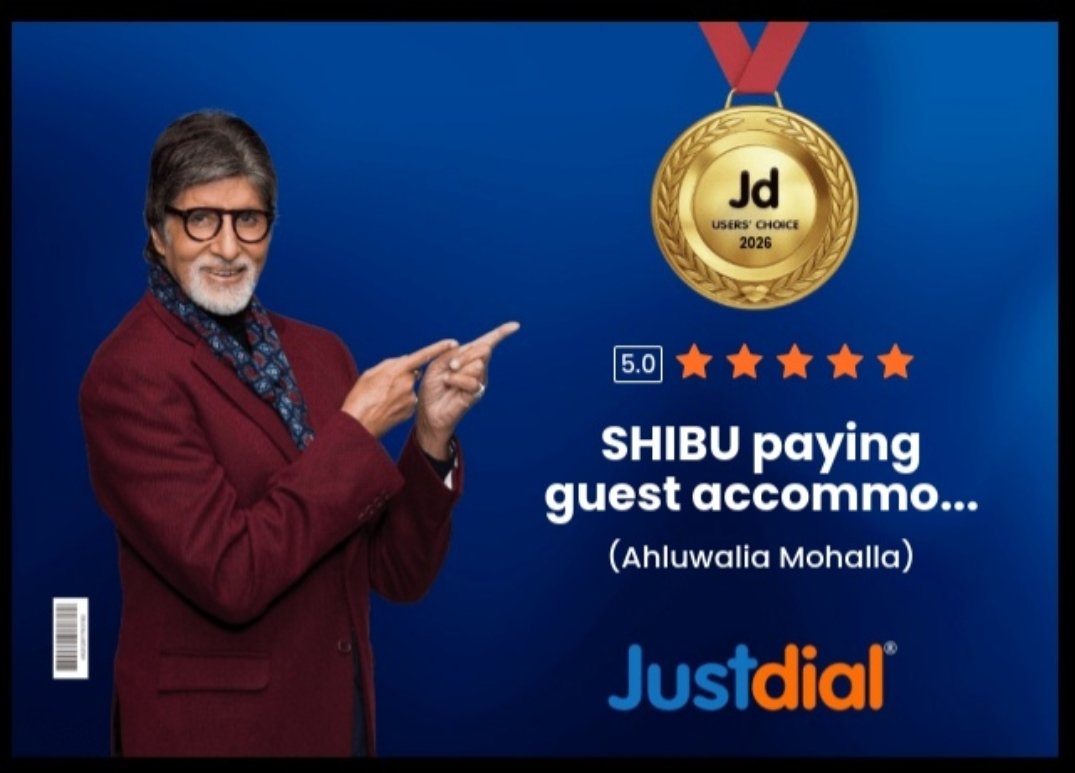 Shibu Paying Guest Users Choice promotional poster